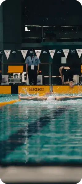 تدريب سباحة